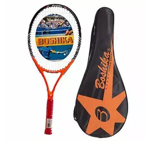 Ракетка для большого тенниса Boshika 610    Оранжево-черный (60508070)