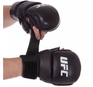 Перчатки для смешанных единоборств Pro MMA Combat UCK-75195 UFC  L/XL Черный (37512104)