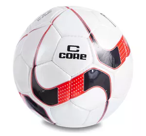 Мяч футбольный Diamond CR-025 Core  №5 Бело-черно-красный (57568027)