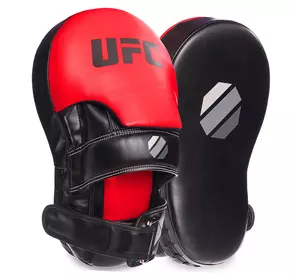 Лапа Изогнутая для бокса и единоборств UHK-69753 UFC   Черно-красный (37512044)