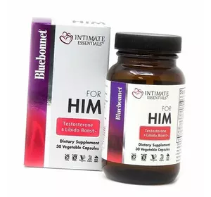 Комплекс для мужского здоровья, For Him Testosterone & Libido Boost, Bluebonnet Nutrition  60вегкапс (08393001)
