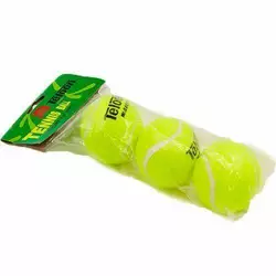 Мяч для большого тенниса T801 Teloon   Салатовый 3шт (60496007)