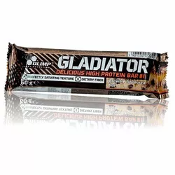 Протеиновый батончик с низким содержанием сахара, Gladiator, Olimp Nutrition  60г Брауни (14283003)