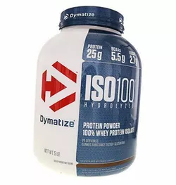 Гидролизированный сывороточный изолят, ISO 100, Dymatize Nutrition  2270г Печенье-крем (29125009)