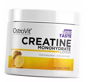 Креатин Моногидрат, Creatine Monohydrate, Ostrovit  300г Лимон (31250008)