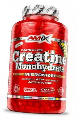 Креатин Моногидрат, Creatine Monohydrate, Amix Nutrition  500капс (31135002)