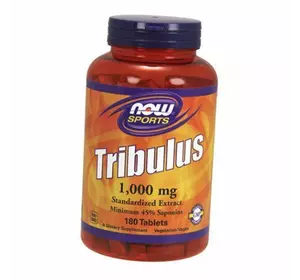 Трибулус, Tribulus 1000, Now Foods  180таб (08128001)