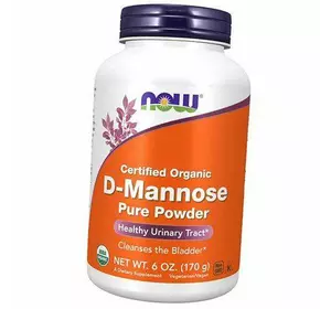 Органическая Д Манноза, D-Mannose Powder, Now Foods  170г (72128035)