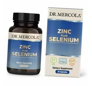 Цинк Селен, Zinc Plus Selenium, Dr. Mercola  30капс (36387025)