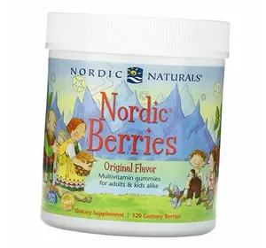 Витамины для детей, Nordic Berries, Nordic Naturals  120таб Натурал (36352030)