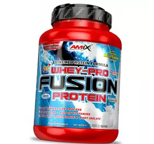 Комплексный Сывороточный Протеин, Whey Pro Fusion, Amix Nutrition  1000г Мокко-шоко-кофе (29135008)