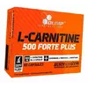 Л Карнитин Тартрат с Аминокислотами, L-Carnitine 500 forte, Olimp Nutrition  60капс (02283008)