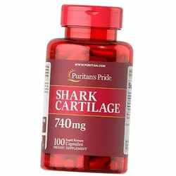 Акулий хрящ, Shark Cartilage, Puritan's Pride  100капс (03367008)