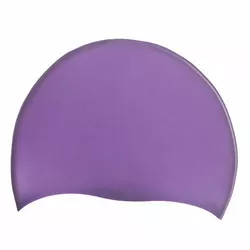 Шапочка для плавания PL-1865 No branding   Фиолетовый (60429082)