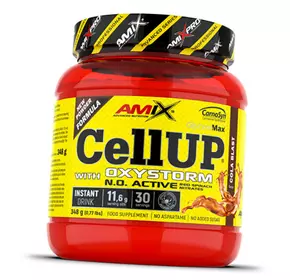 Предтрен для пампа с кофеином, CellUp Powder with Oxystorm, Amix Nutrition  348г Кола (11135006)