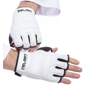 Перчатки для тхэквондо BO-2016 Zelart  L Белый (37429004)
