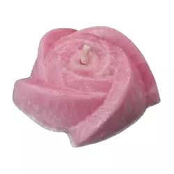 Свеча декоративная Роза V-201 ValRo   Без запаха Розовый (76632004)