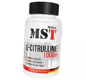 Цитруллин, L-Citrulline 1000, MST  90таб (27288016)