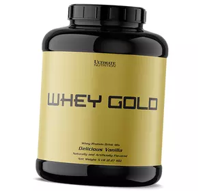 Сывороточный Протеин быстрого приготовления, Whey Gold, Ultimate Nutrition  2270г Ваниль (29090007)