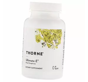 Ультимативный Витамин Е, Ultimate-E, Thorne Research  60гелкапс (36357064)