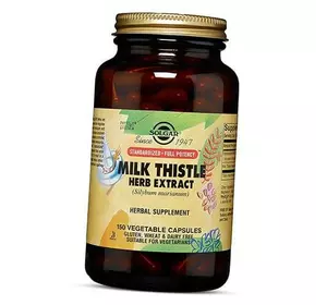 Расторопша, Milk Thistle Herb Extract, Solgar  150вегкапс (71313019)