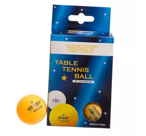 Набор мячей для настольного тенниса Vitory MT-1891    Желтый 6шт (60508469)