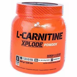 Л Карнитин Тартрат в порошке, L-Carnitine Xplode, Olimp Nutrition  300г Вишня (02283017)