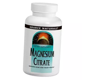 Магний Цитрат, Magnesium Citrate, Source Naturals  180капс (36355031)