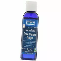 Мультиминералы, ConcenTrace Trace Mineral Drops, Trace Minerals  118мл (36474002)