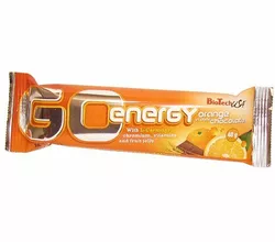 Батончик Энергетический, Go Energy Bar, BioTech (USA)  40г Апельсин-черный шоколад (14084002)
