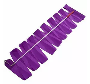 Лента для гимнастики с палочкой C-1762   6м Фиолетовый (60506006)