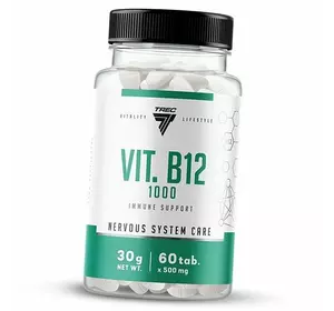 Витамин В12, Метилкобаламин, Vit. B12 1000, Trec Nutrition  60таб (36101001)
