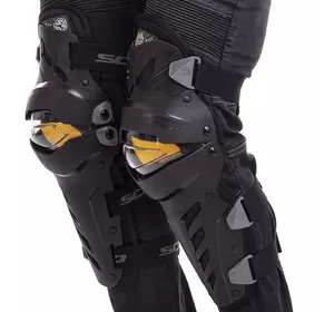 Защита колена и голени Ice Breaker K17 Scoyco   Черно-желтый (60439079)