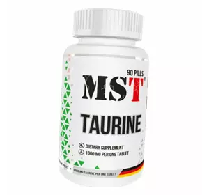 Аминокислота Таурин, Taurine 1000, MST  90таб (27288010)