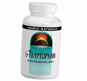 Триптофан таблетки, L-Tryptophan Tab, Source Naturals  30таб (27355020)