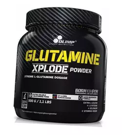 Аминокислота Глютамин, Glutamine Xplode, Olimp Nutrition  500г Апельсин (32283001)