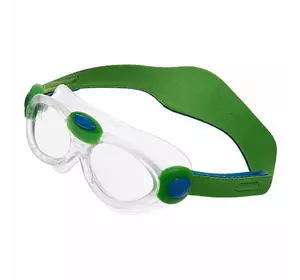 Очки-полумаска для плавания детские Flame M04640 Mad Wave   Зеленый (60444144)