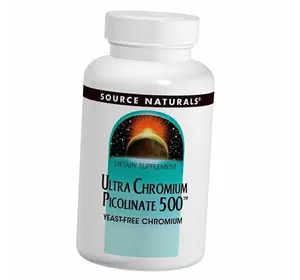 Ультра Хром Пиколинат, Ultra Chromium Picolinate, Source Naturals  120таб (36355094)
