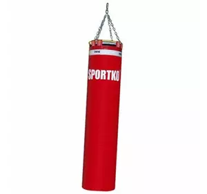 Мешок боксерский цилиндр MP-4091 Sportko  150см Красный (37429275)