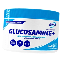 Глюкозамин с Метилсульфонилметаном, Glucosamine+, 6Pak  240г (03350002)