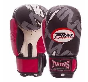 Перчатки боксерские TW-2206 Twins  4oz Красный (37426097)