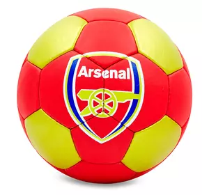 Мяч футбольный Arsenal FB-0047-3656 Ballonstar  №5 Красно-желтый (57566006)