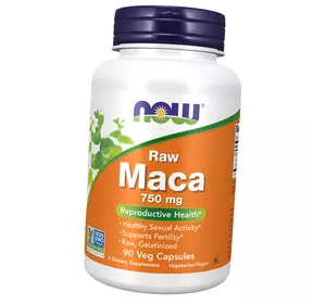 Экстракт Мака, Raw Maca 750, Now Foods  90вегкапс (71128158)