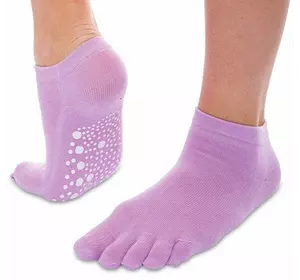 Носки для йоги FI-0437 FDSO  Один размер Фиолетовый (06508010)
