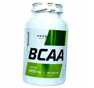 Аминокислотный Комплекс BCAA, BCAA 1800, Progress Nutrition  100капс (28461002)