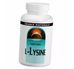 Л Лизин, L-Lysine 500, Source Naturals  250таб (27355021)