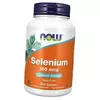 Селен, Бездрожжевой L-Селенометионин, Selenium 100, Now Foods  250таб (36128089)