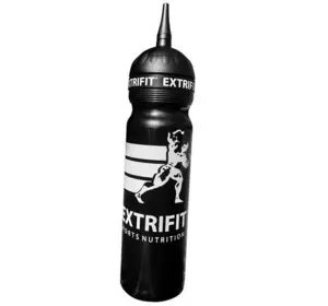 Спортивная бутылка Extrifit Extrifit  1000мл Черно-серый с носиком (09002002)
