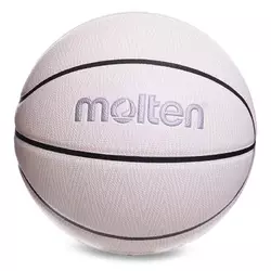 Мяч баскетбольный Composite Leather B7F3500-WG   №7 Бело-серый (57483047)