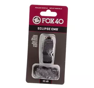 Свисток судейский Eclipse CMG FOX40     Черный (33508212)
